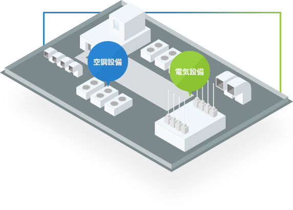 大型施工から短納期施工まで！空調・電気設備工事ならお任せください！